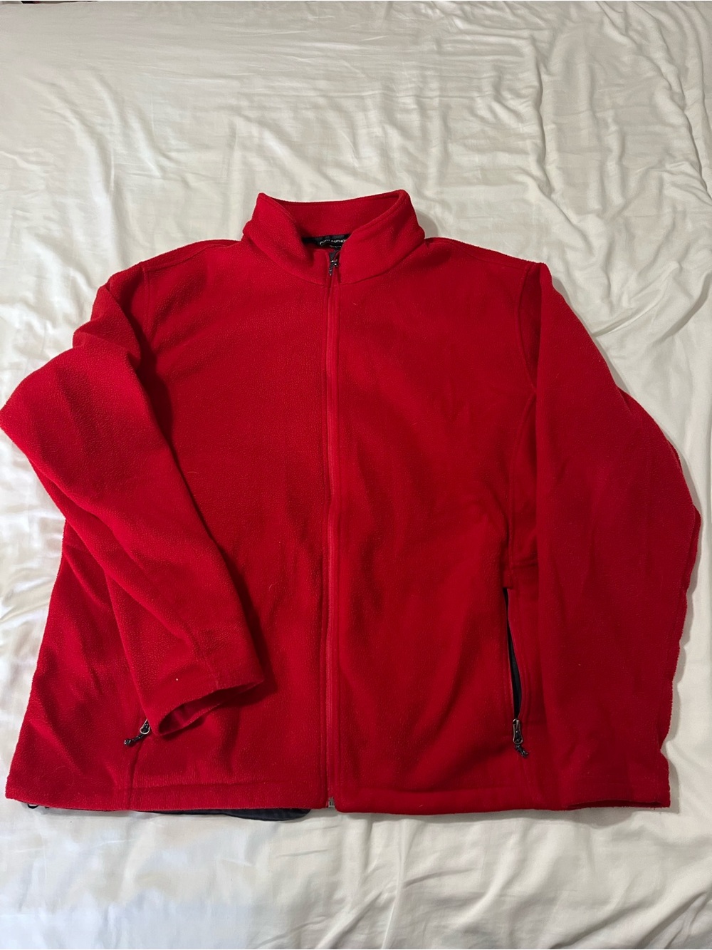 Port Authority Red Full-Zip Performance Jacket